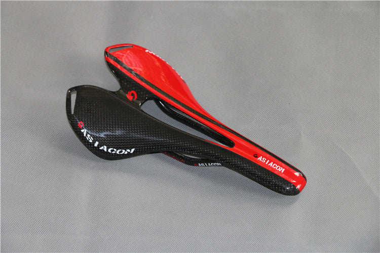 Siège de selle de vélo de route 3K fibre de carbone