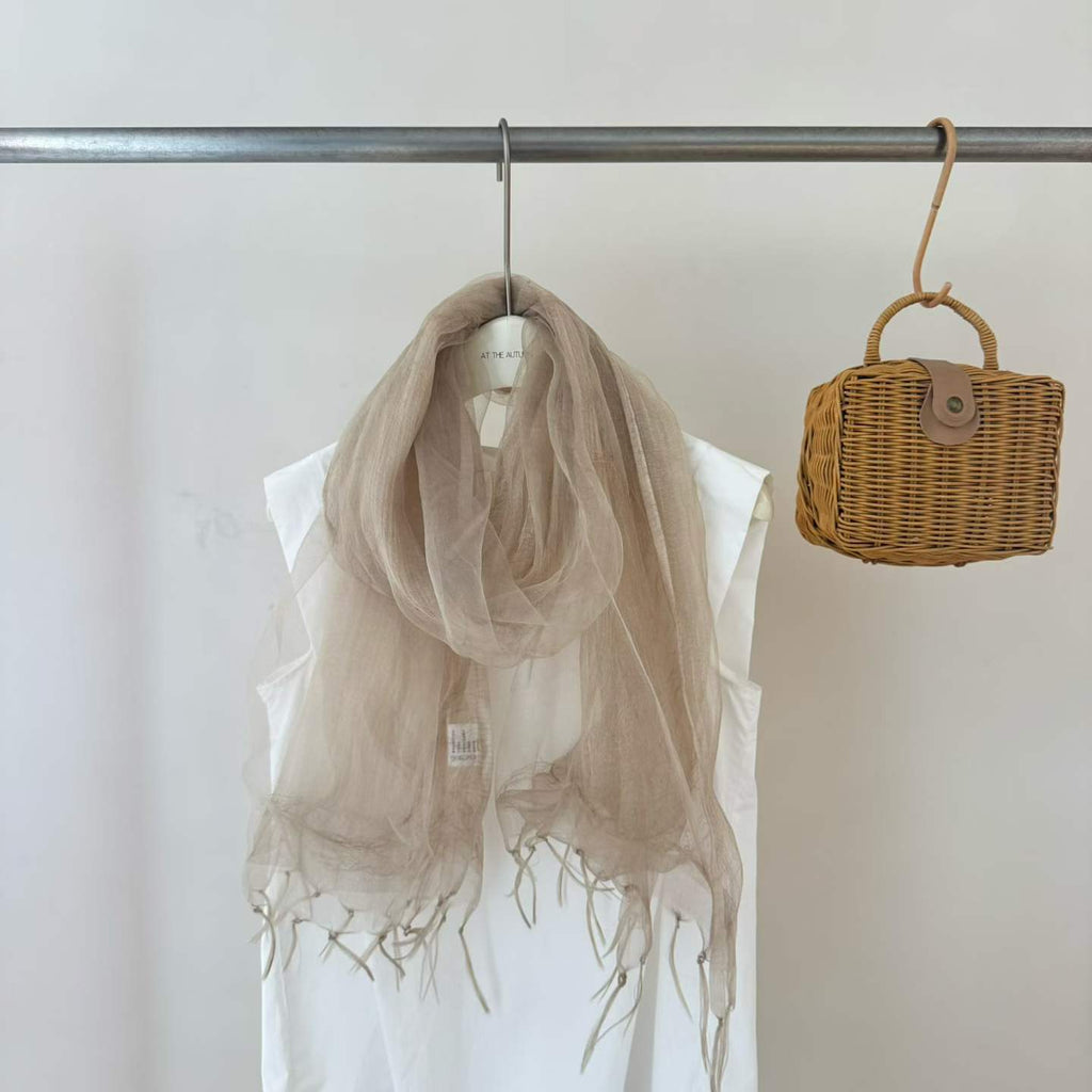 Écharpe féminine mince d'Organza Chal