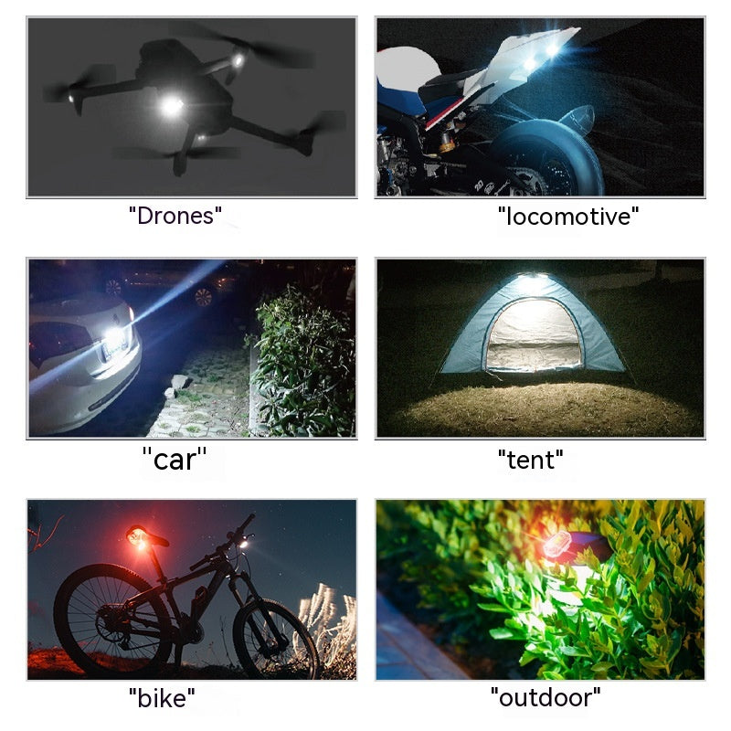 Strobe Light Remote Control Strobe Lampe voiture moto électrique véhicule vélo Modificati