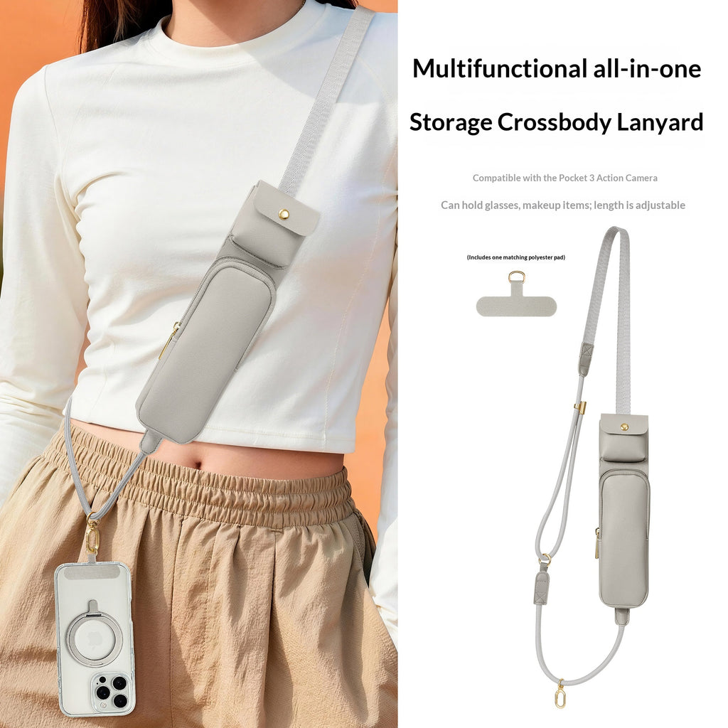 Outdoor Anti-loss Multi-fonctionnel Large Flat Lanyard