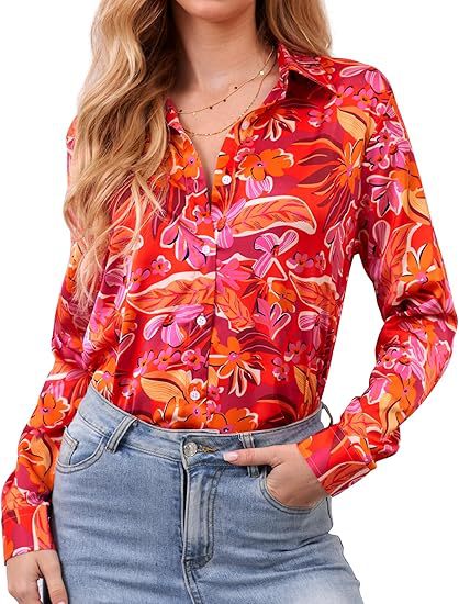Chemise Top Col V imprimé en 3D