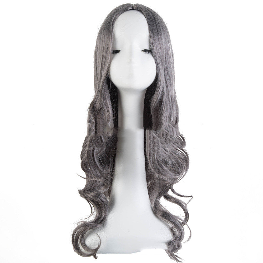Fashion Big Wave Perruque de fibre chimique
