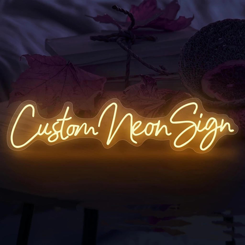 Drop Livraison et LED sur mesure Lettre anglaise Lampes au néon UV