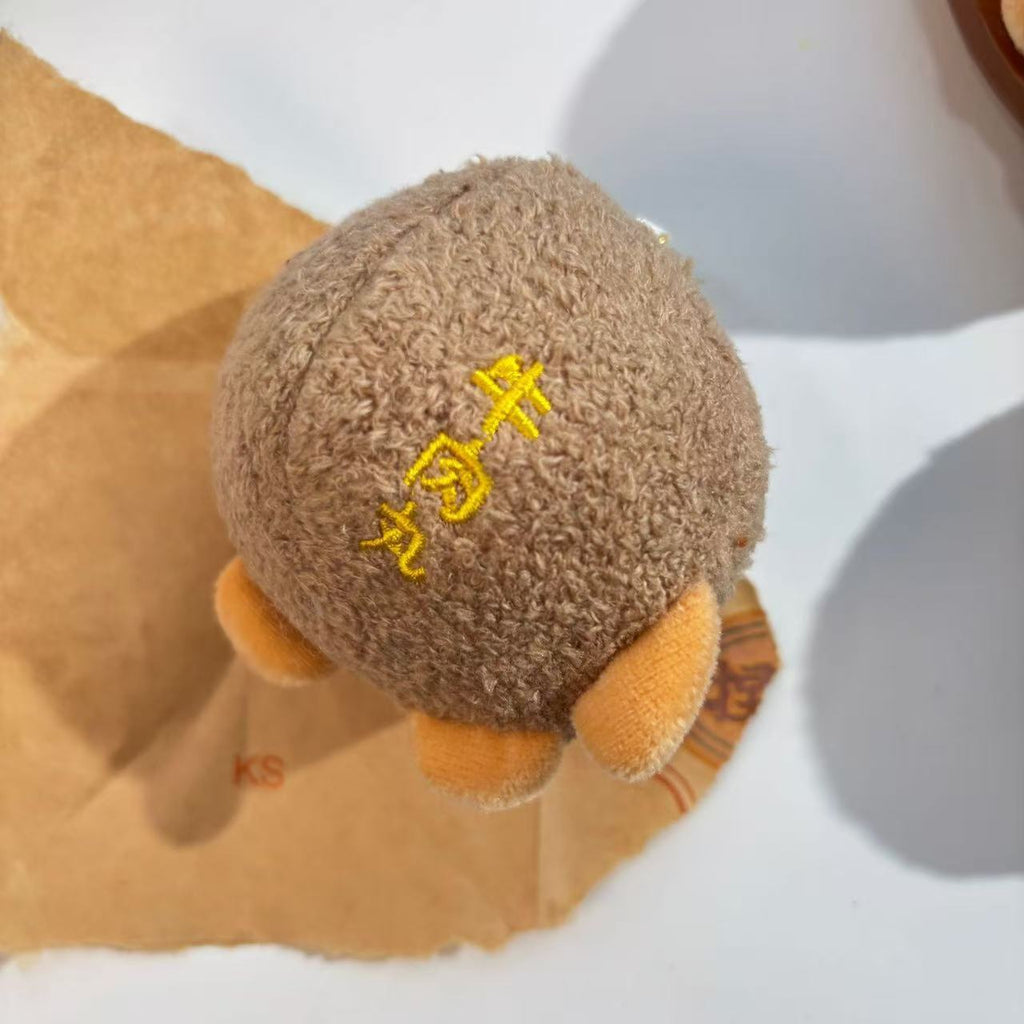 Cute Guangdong Dim Sum Plush Jouet Barbecue Pork Bun