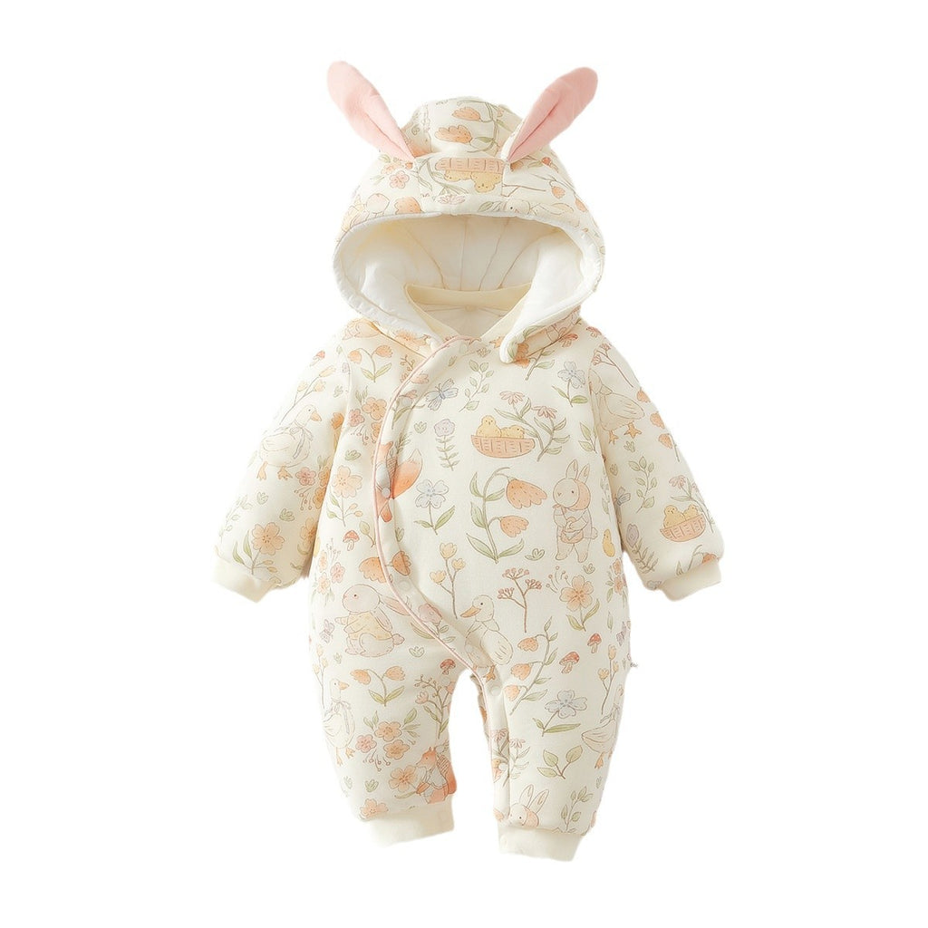 Les années épaisses Jour Onesie avec un capot pour l'usure extérieure