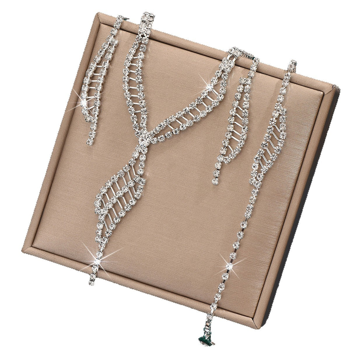 Ensemble de bijoux femmes ADN Spiral 3Pcs