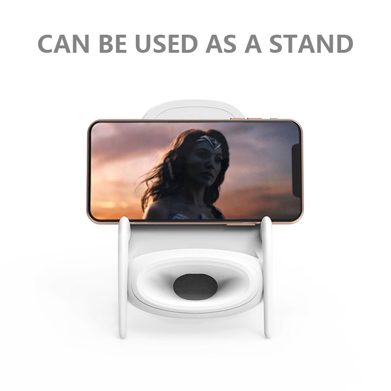 Chargeur sans fil rapide Kawaii Support de téléphone Bureau Support mignon Amplified Multiple Safe Stand