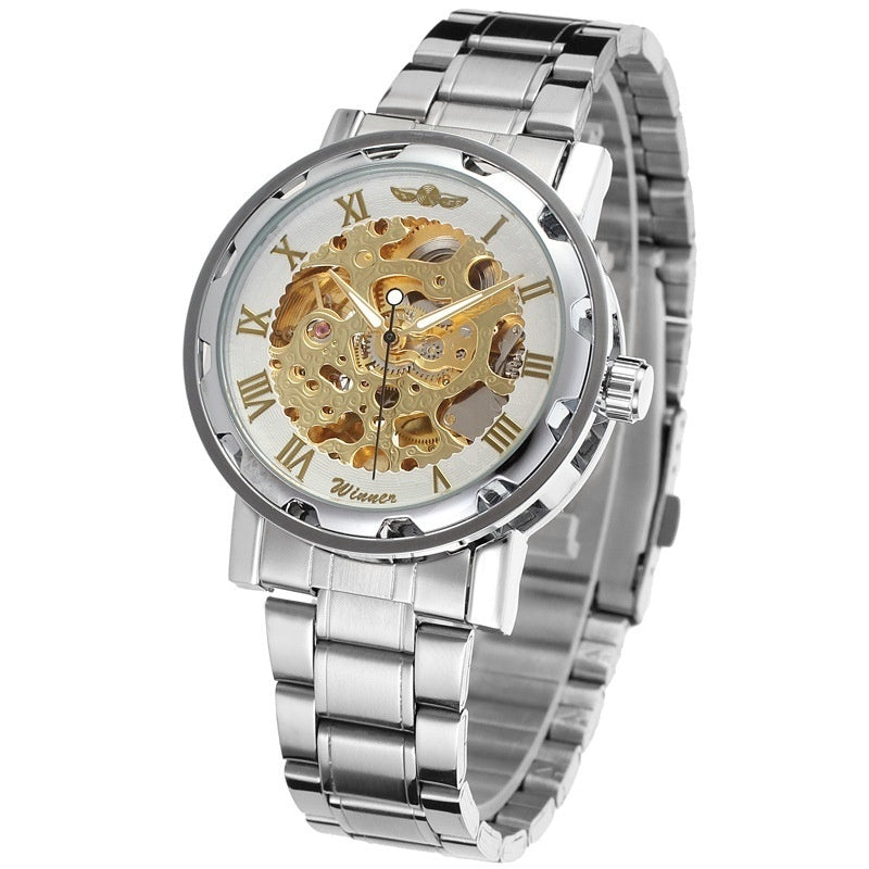 Montre mécanique manuelle pour hommes