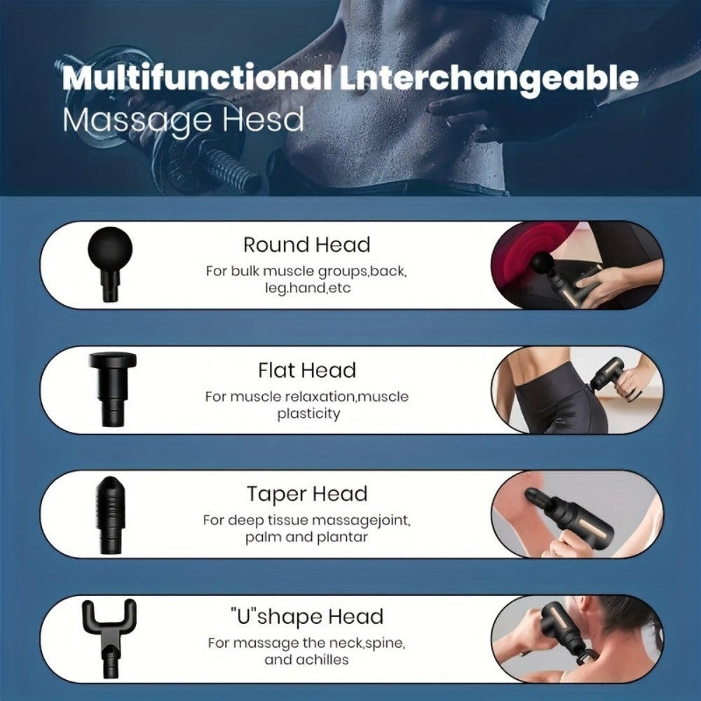 Handicap Fascia couleur aléatoire ménagère portable relaxant musculaire USB rechargeable petit masseur