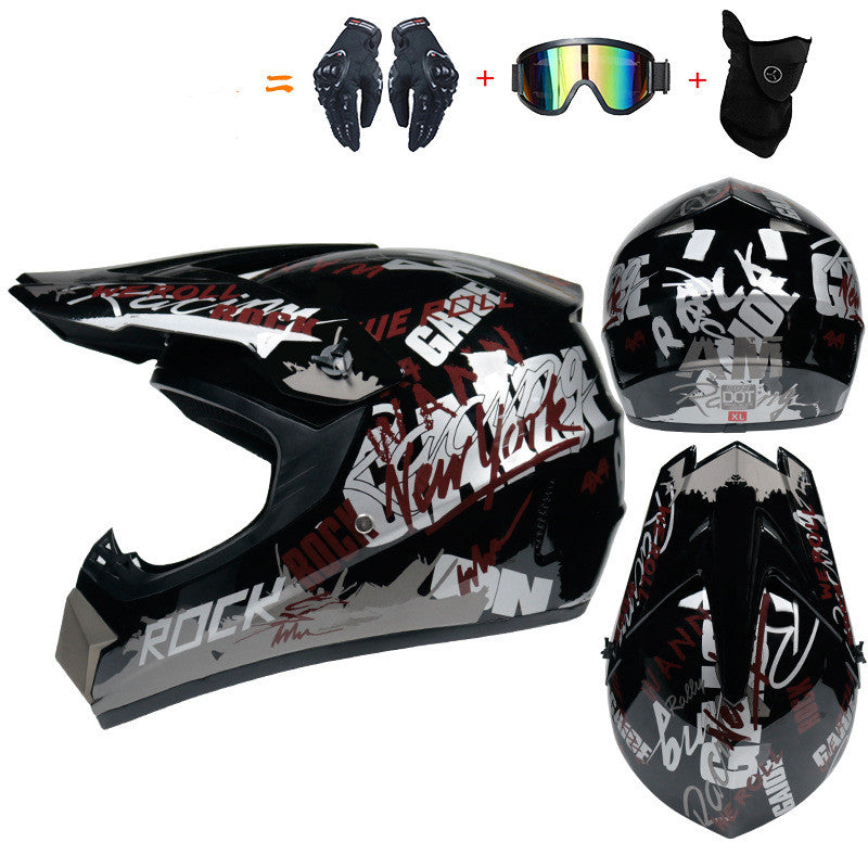 Casque hors route Moto Petit casque hors route