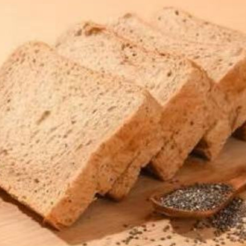 Blé noir entier Graines de chia Pain de blé entier