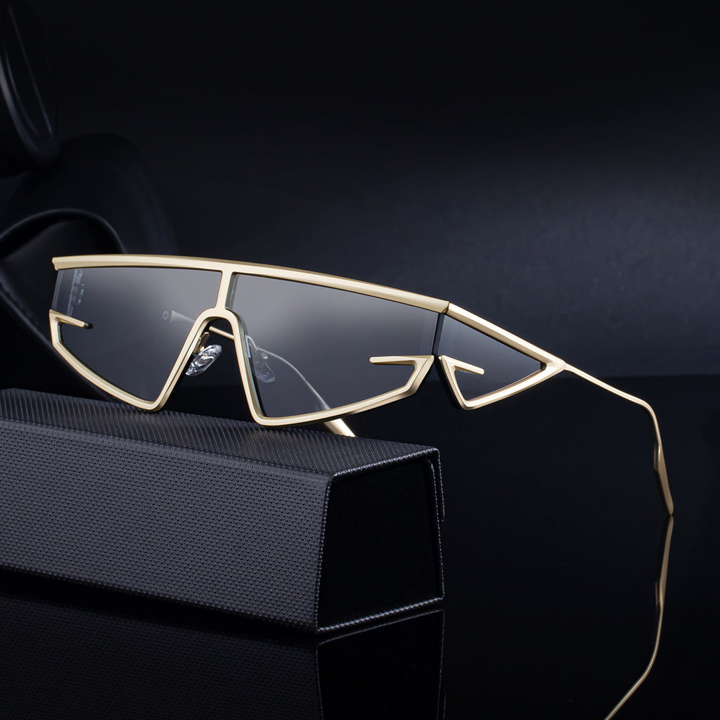 Lunettes de soleil Cat-Eye de mode européenne et américaine pour hommes