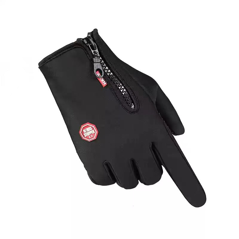 Gants de sport d'hiver Homme antidérapant épais coupe vent