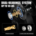 Carbon Droplet Lure Fishing Reel 12 axes Force magnétique à longue portée