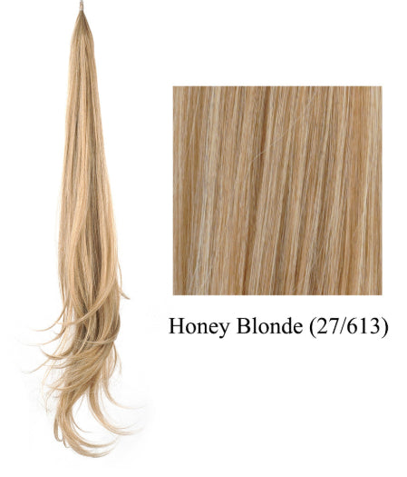 Flexible Synthétique Long Ponytail Enveloppé autour de Polonais Curly Ponytail Pour les femmes