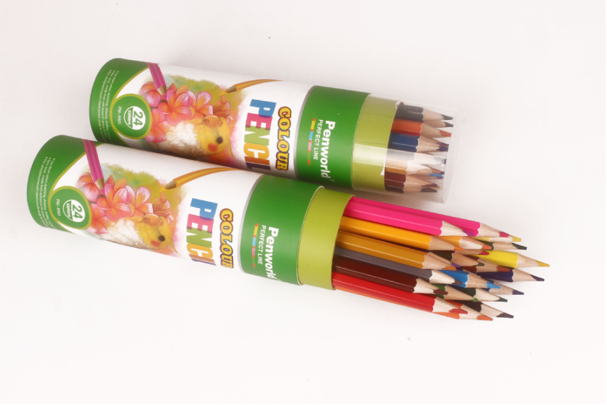 Tube de plomb couleur 24 couleurs