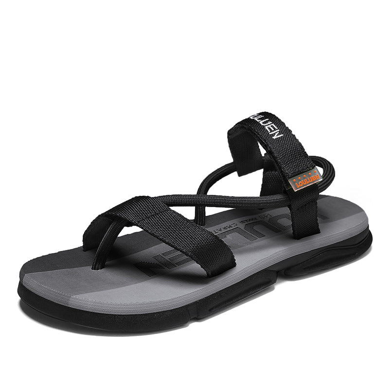 Style d'été homme résistant à l'usure Casual Non-Slip Slippers