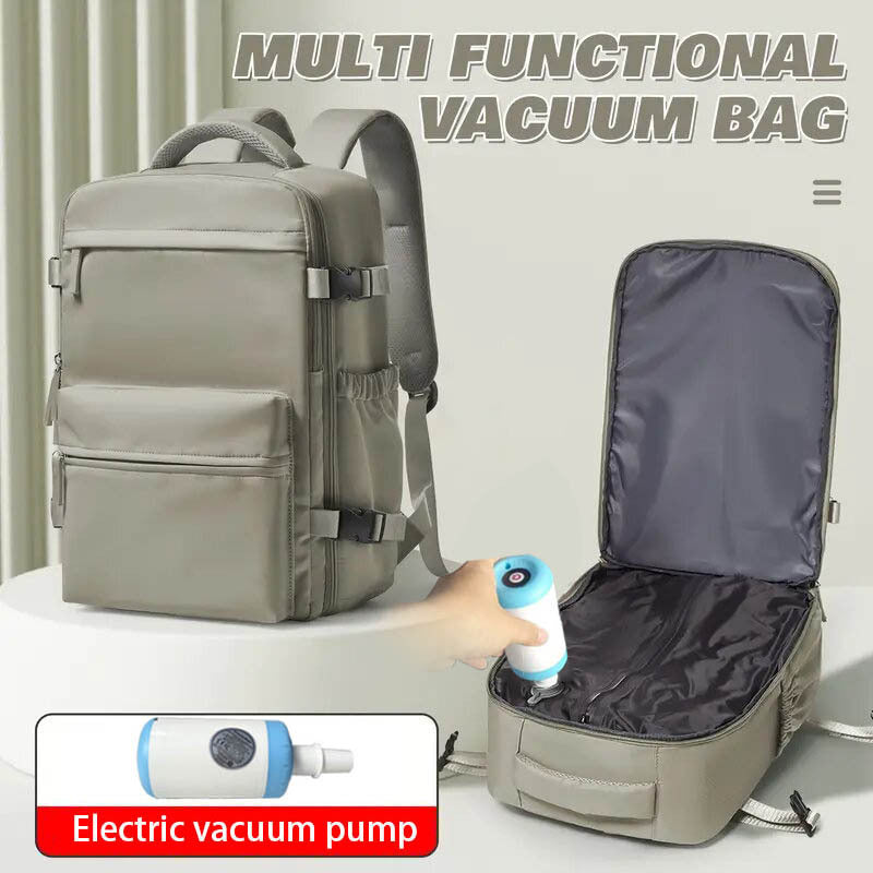 Compression sous vide minimaliste femelle Sac à dos de grande capacité