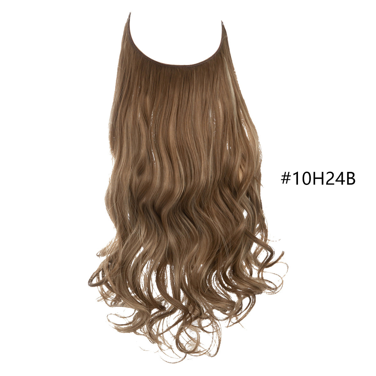 Ligne de pêche pour femmes Grande vague Multicolore Gradient Hair Extensions
