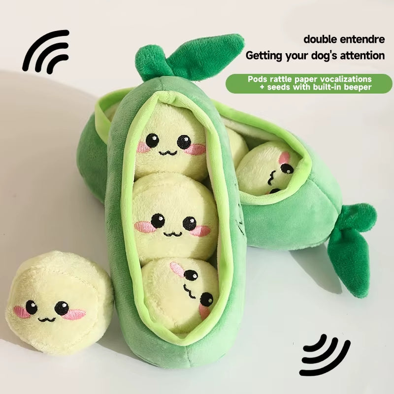 Jouets interactifs pour chiens squeaky pour chiots - Jouets à croquer Boredom Buster pour Corgi & Small Bree