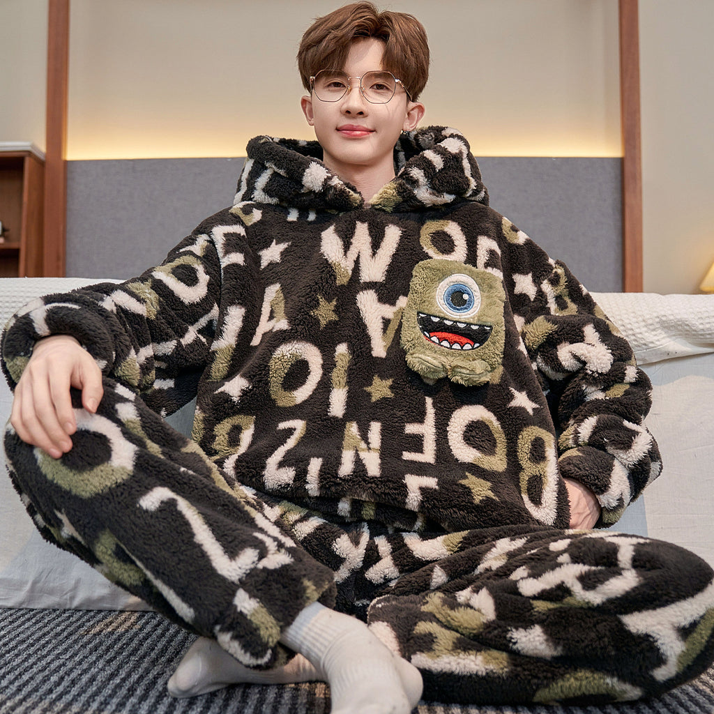Ensemble de pyjama de dessin animé plus taille homme