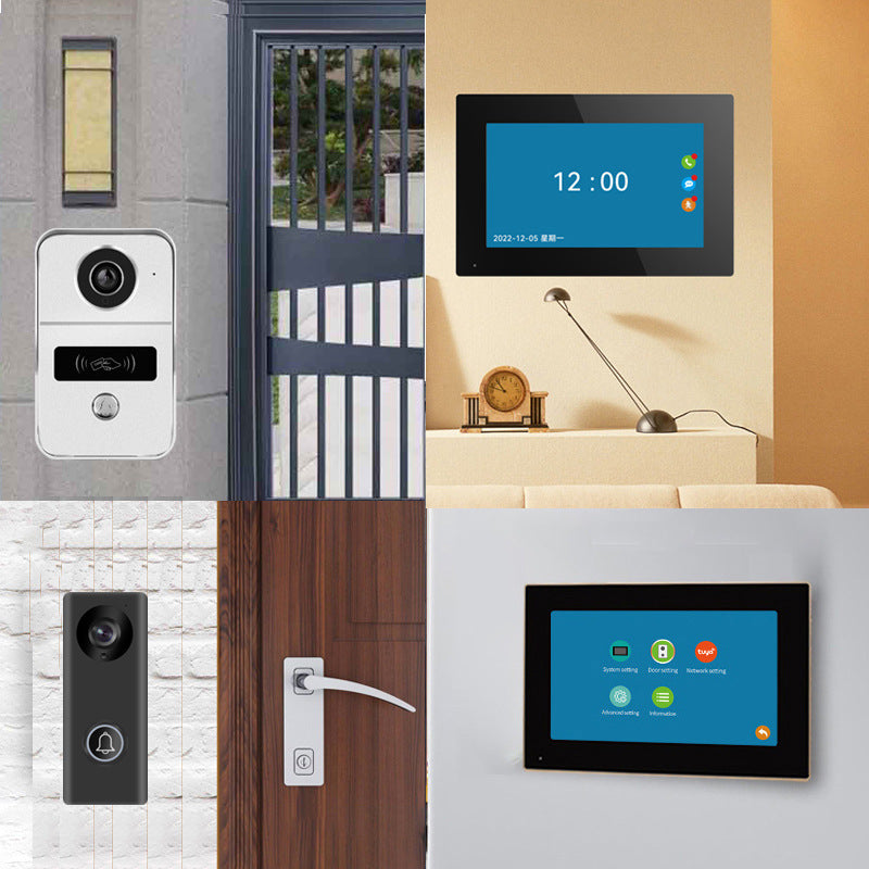 Vidéo Intercom Doorbell 1v2 Surveillance en temps réel Réseau sans fil Intelligent Intercom Sys