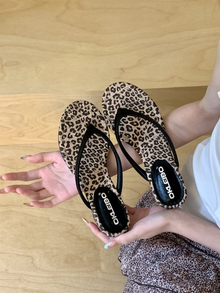 Femmes Sangle mince String Flip Flops