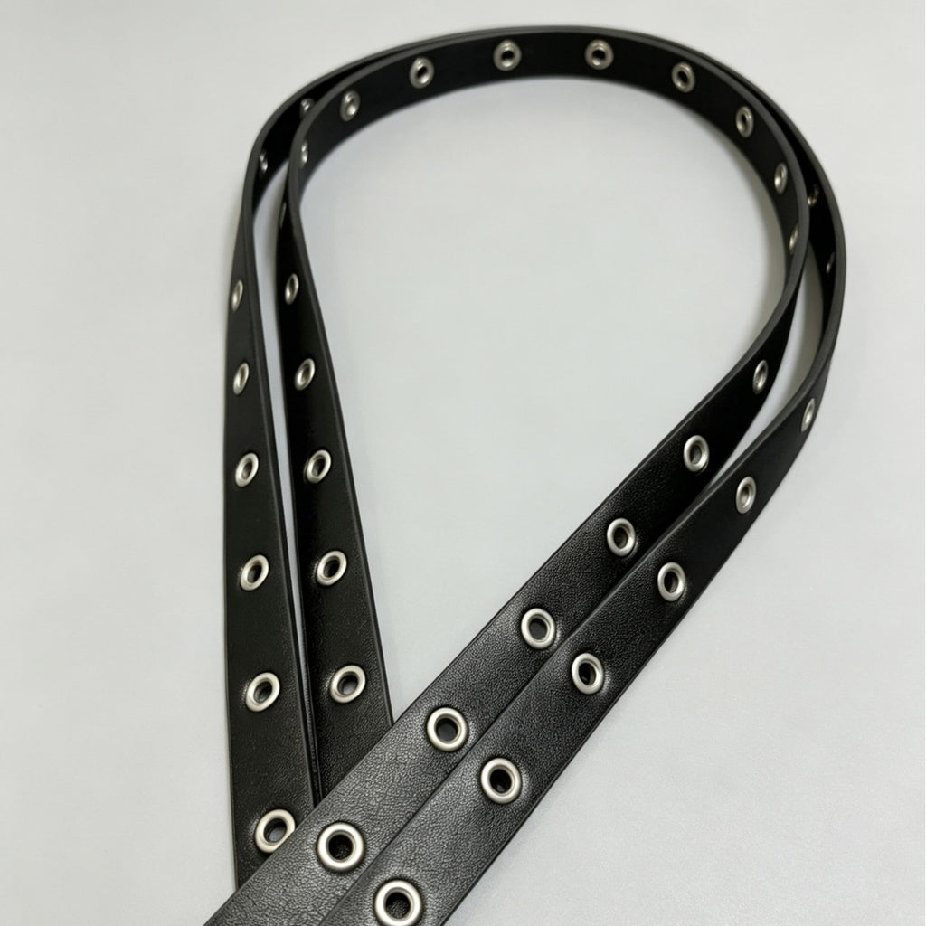 Ceinture de ceinture à double pince tendance tendance style punk
