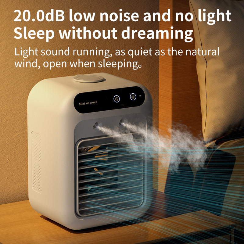 Refroidisseur d'air portable avec ventilateur de petit bureau