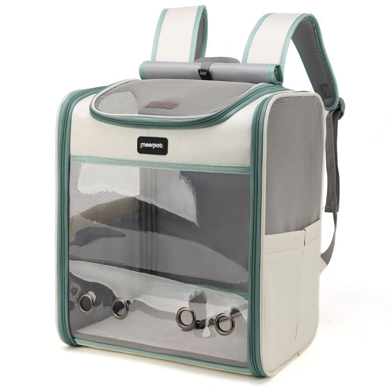 Sac à dos portable pour animaux de compagnie de grande capacité pour usage extérieur
