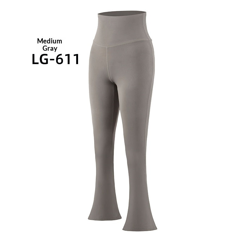 Pantalons de remise en forme avec jambes larges Slimming quand le vêtement de dessus convient pour le style extérieur