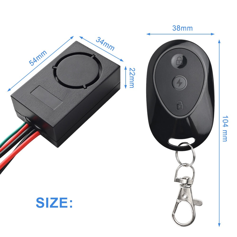 Accessoires de scooter électrique Alarme antidérapante