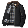 Veste de vol en coton lavé pour hommes