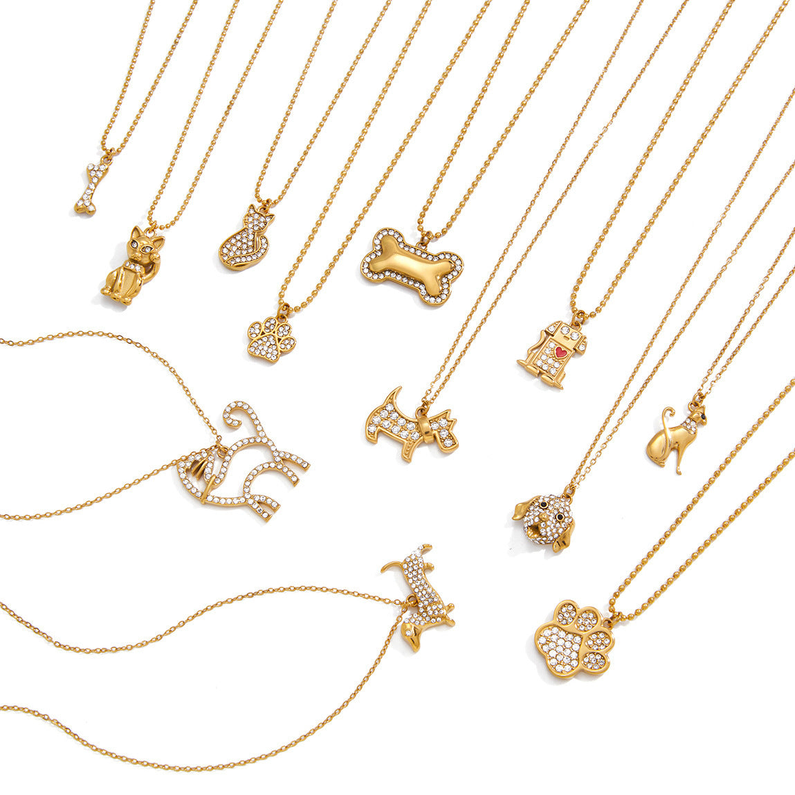 Collier femme en acier inoxydable 316