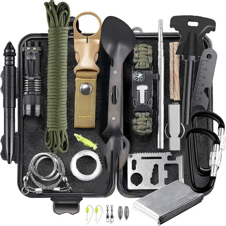 Camping et Outdoor Multi-Functional Survival Tool Kit