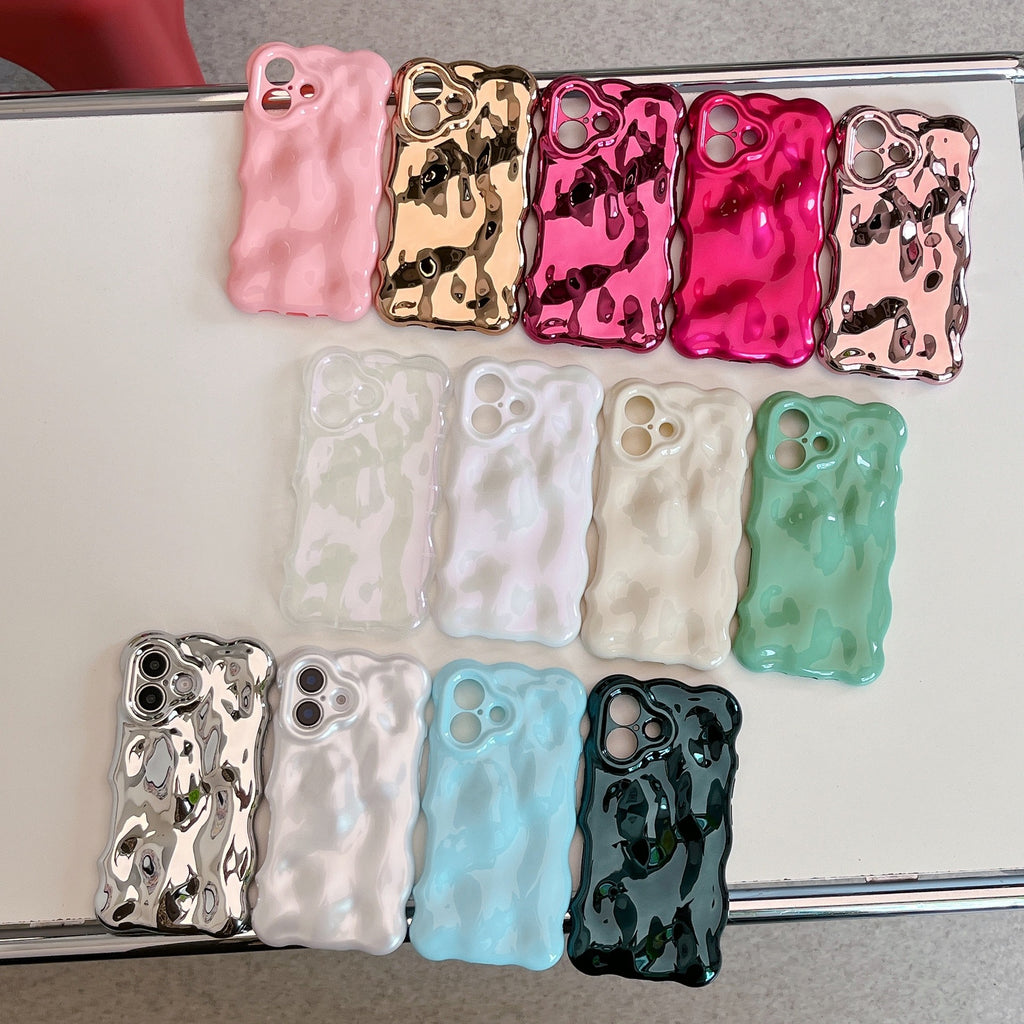Niche Advanced Sense Plating Shell Cas de téléphone applicable