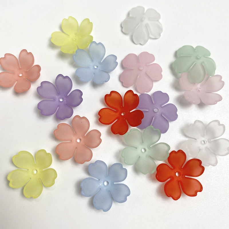 Bases fluorescentes 5-Petal translucides Matte