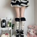 Cute soft long socks for girls