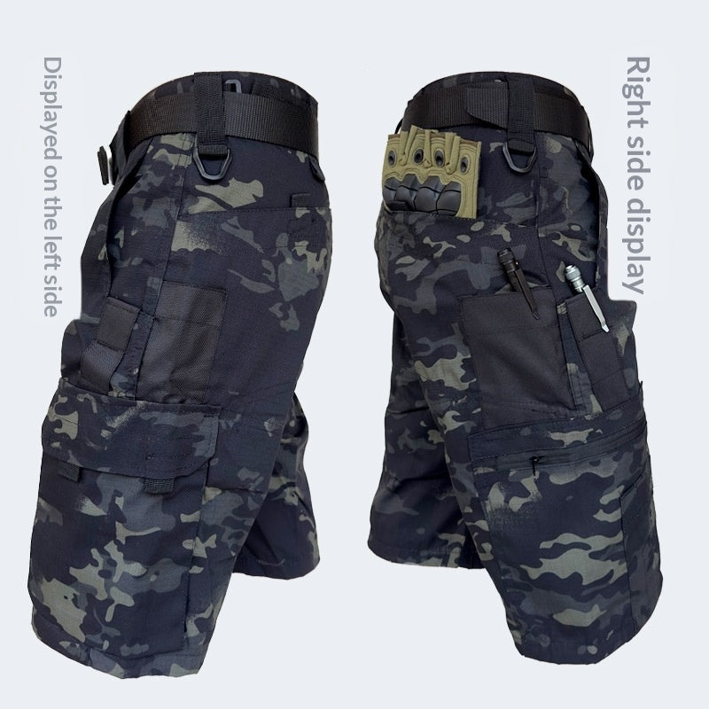 Éventail militaire tactique Shorts Hommes Outdoor Breathable Short de camouflage durable