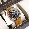 Multifonctionnelle Montre Quartz Lumineux Homme
