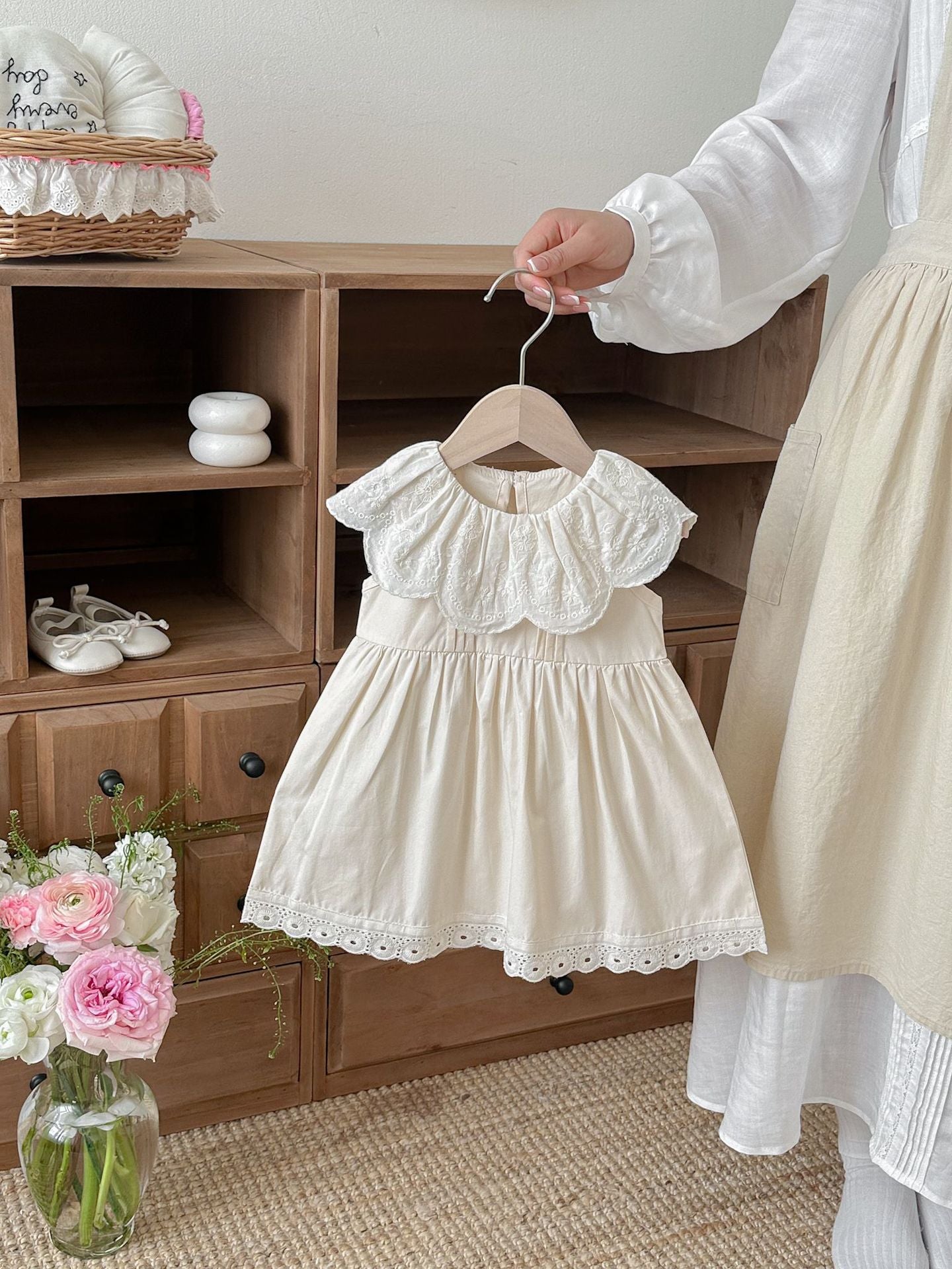 Vêtements d'été pour enfants Robe princesse en dentelle