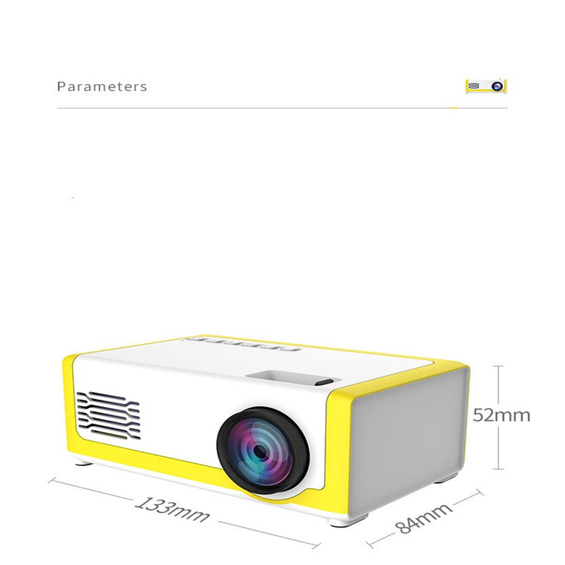Mini Projector Support 1080P YG300 Projecteur LED portable Home Theatre Vidéo Beamer For Mo