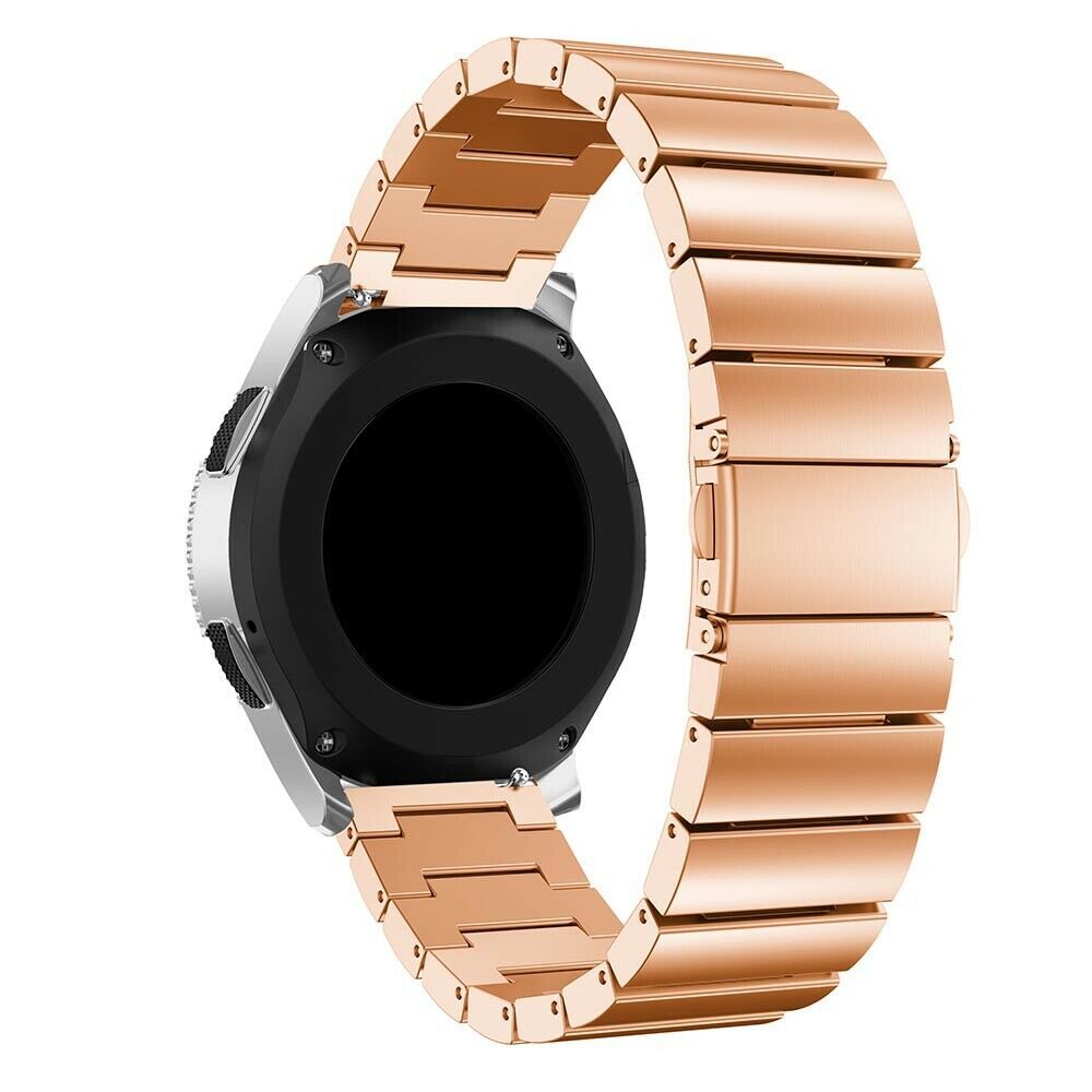 Bracelet en métal inoxydable avec boucle plate