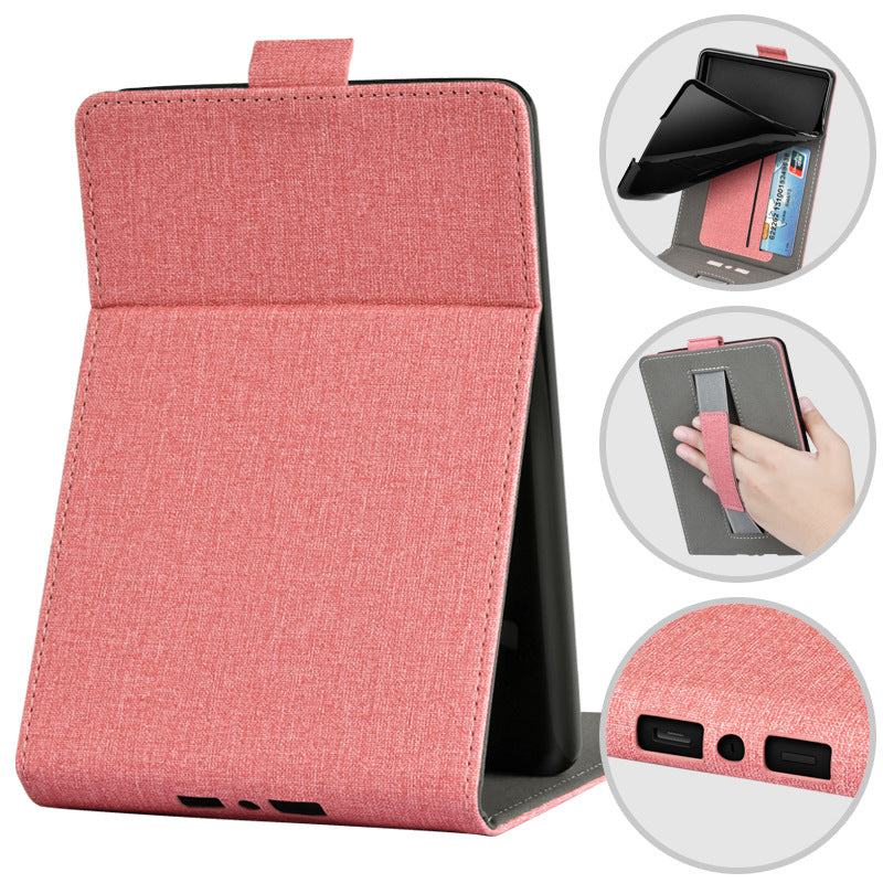 6-inch Portable Protective Case for Kids Painted Leather Version