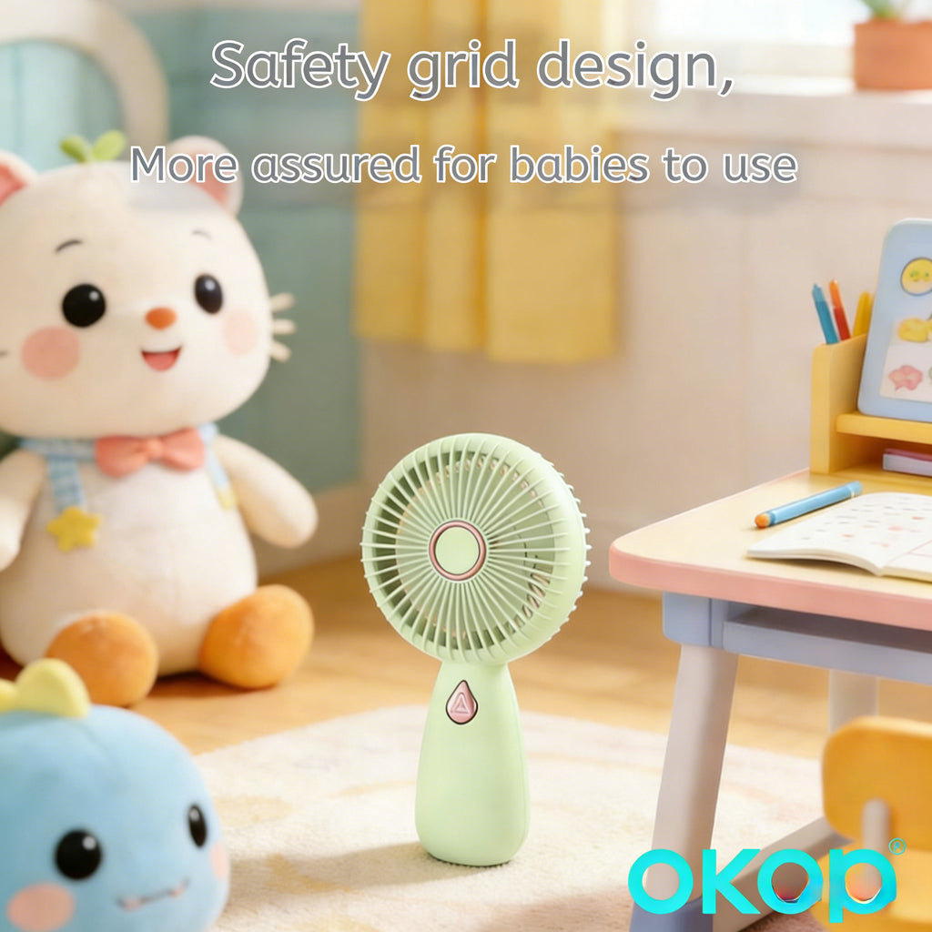 KP-F01 Meilleures ventes Mini ventilateur de bureau portatif compact Portable longue durée de vie de batterie Mul