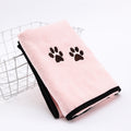 Serviette en microfibre imprimée couleur solide