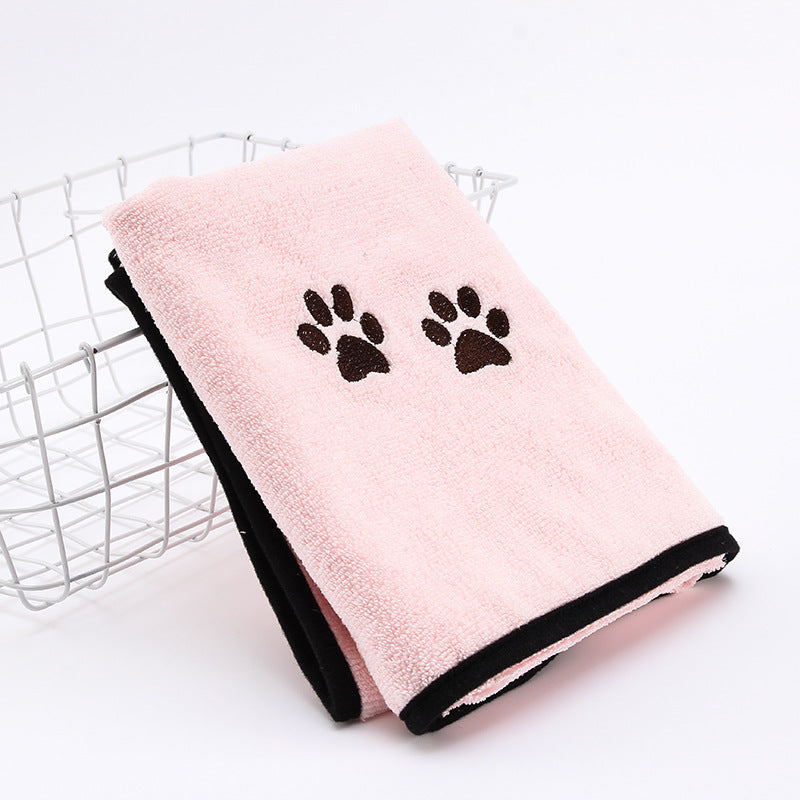 Serviette en microfibre imprimée couleur solide