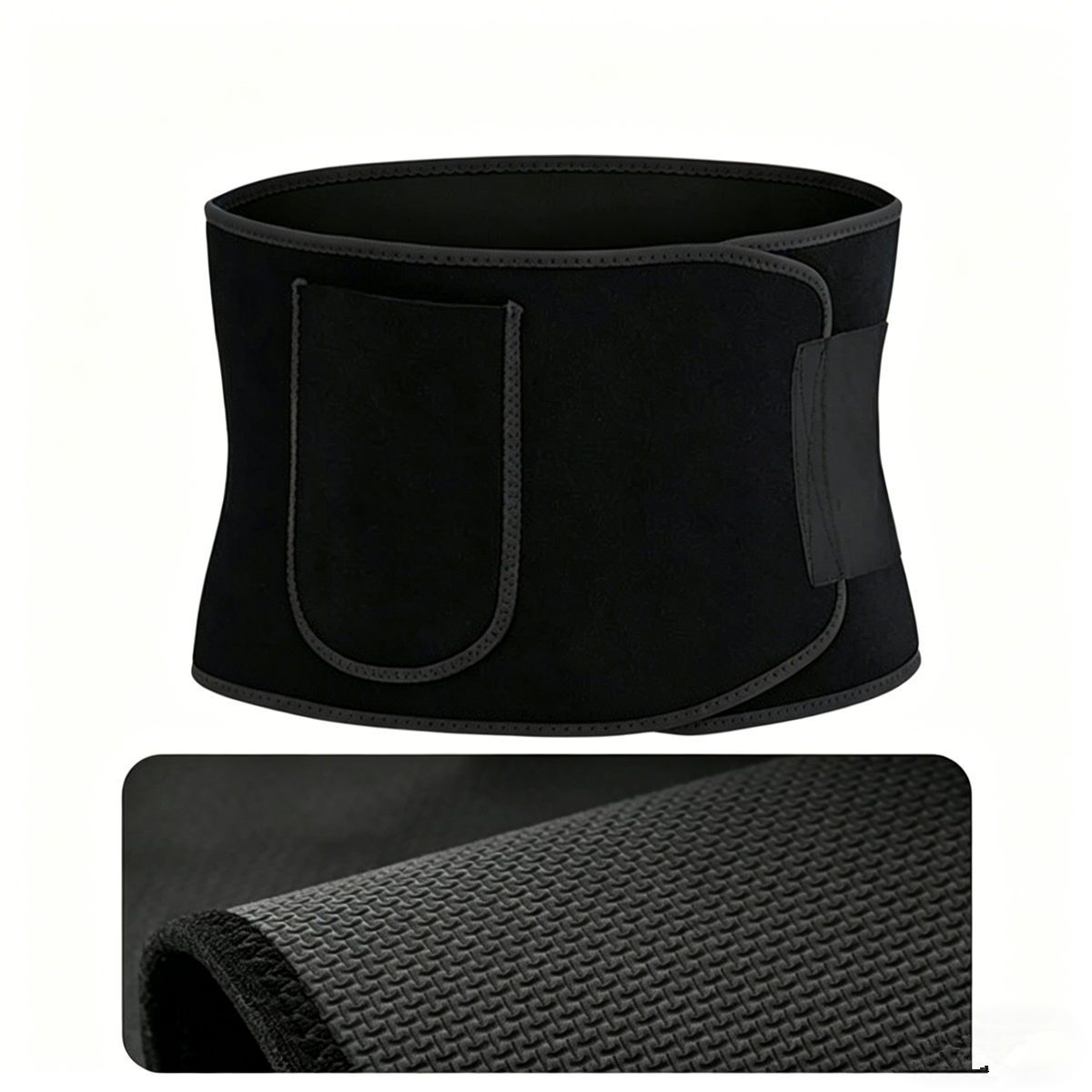 Femmes Hommes Fat Burner Taille Trimmer Ceinture perte de poids Sweat Slim Wrap Fat Burning Straps