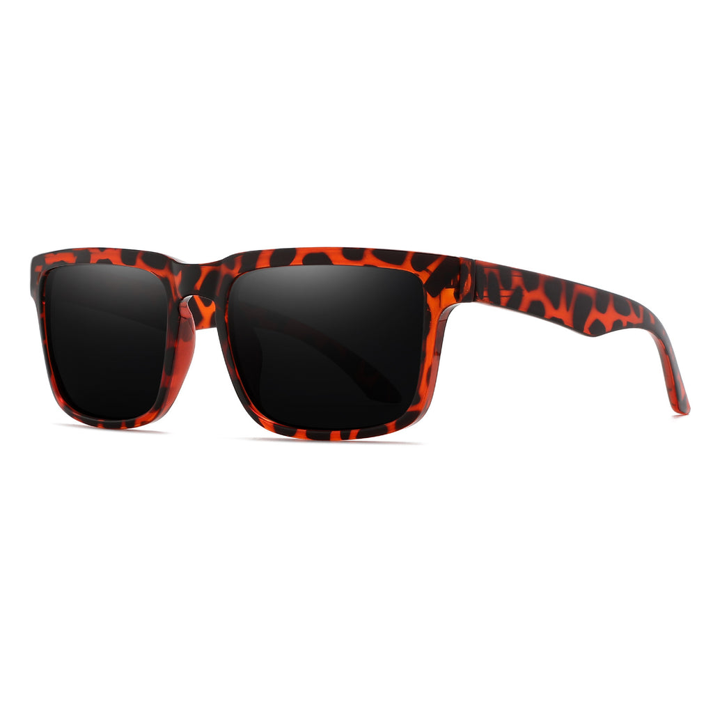 Lunettes de soleil enrobées d'irides polarisés à vélo pour hommes