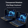 Clavier rotatif transparent pour tablette de protection Air5 PC